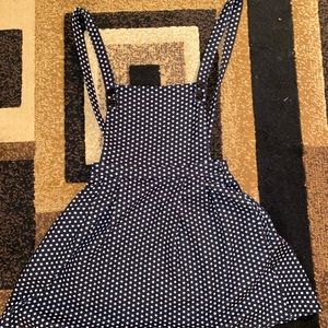 Polka Dot Dress Overalls